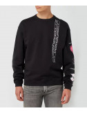Свитшот CALVIN KLEIN Jeans J30J316874 черный с надписями
