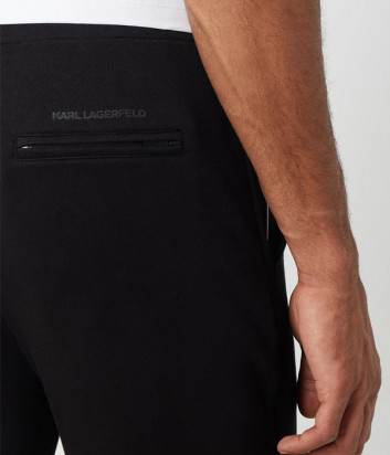 Спортивные брюки KARL LAGERFELD Ikonik 705081 502910 черные