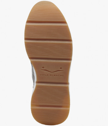 Кожаные кроссовки VOILE BLANCHE Sheel Fur 2015477 на меху серые