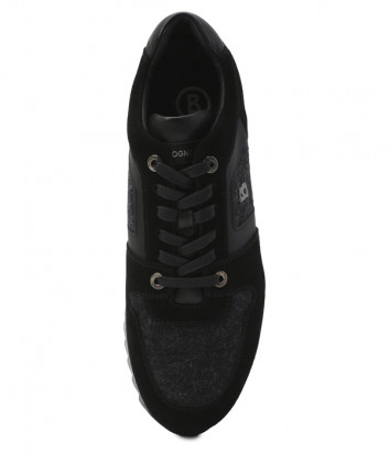 Комбинированные кроссовки BOGNER 103-B851 черно-серые