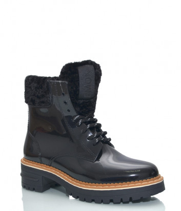 Резиновые ботинки LEMON JELLY OLETA 01 на меху черные