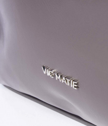 Сумка-ведро VIC MATIE 1Y0534T в гладкой коже серо-коричневая