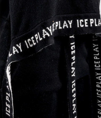 Трикотажный костюм ICE PLAY AB02 9013 с завязками черный