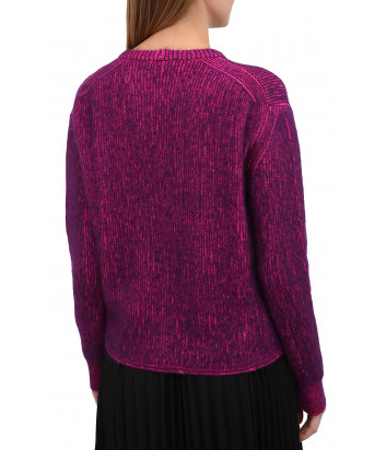 Джемпер ICEBERG A0067276 из шерстяного микса цвета фуксии