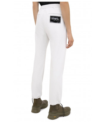 Джинсовые брюки ICEBERG B0316200 белые