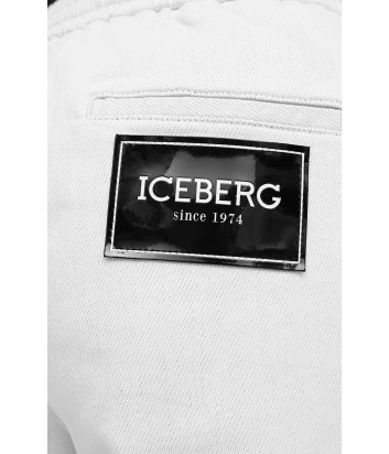 Джинсовые брюки ICEBERG B0316200 белые