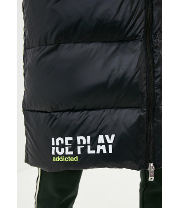 Мужской пуховик ICE PLAY J0516402 длинный черный