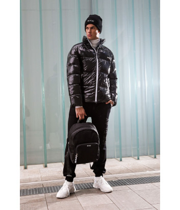 Мужской пуховик ICE PLAY J0216403 блестящий черный
