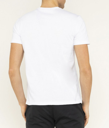 Футболка EA7 Emporio Armani 3HPT34PJ02Z белая с логотипом
