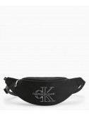 Сумка-бананка CALVIN KLEIN Jeans K60K607619 черная с логотипом