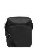 Кожаная сумка LANCASTER Soft Vintage 320-12 с внешним карманом черная