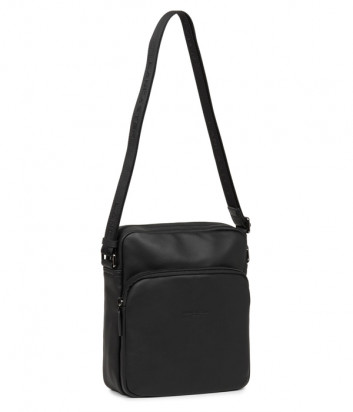 Кожаная сумка LANCASTER Soft Vintage 320-12 с внешним карманом черная