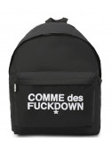Рюкзак COMME des FUCKDOWN CDFA504 черный с логотипом