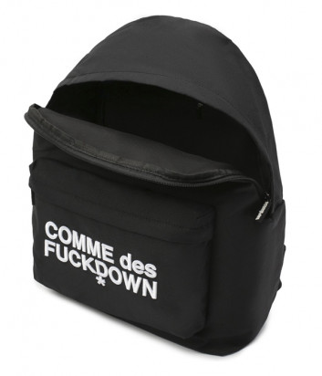 Рюкзак COMME des FUCKDOWN CDFA504 черный с логотипом