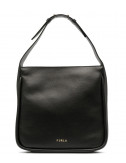 Кожаная сумка-хобо FURLA Ester M WB00015 черная