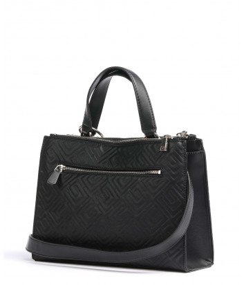 Сумка GUESS Janay Status HWQG7738060 черная с тиснением