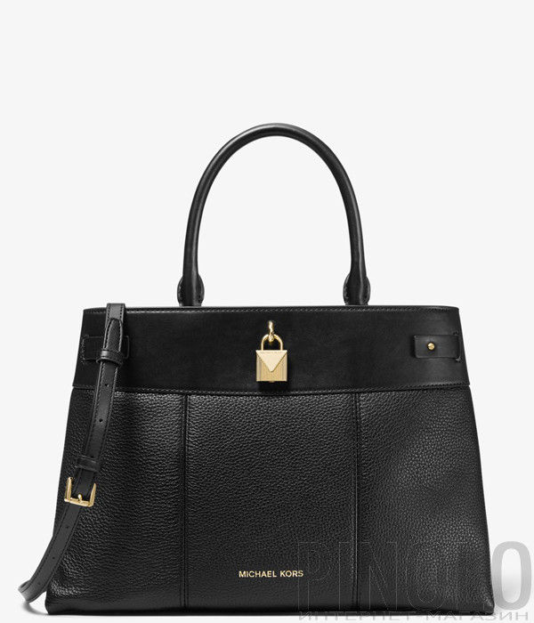 Кожаная сумка MICHAEL KORS Gramercy Large 35T0GG7S7L черная