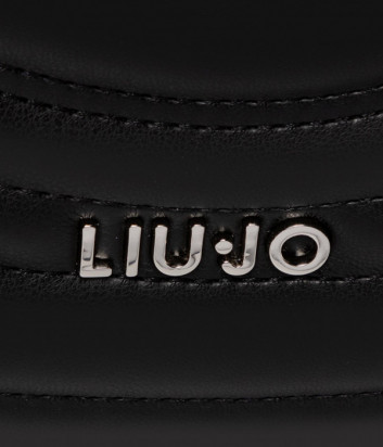 Стеганная сумка LIU JO AA0069E0010 с косметичкой черная