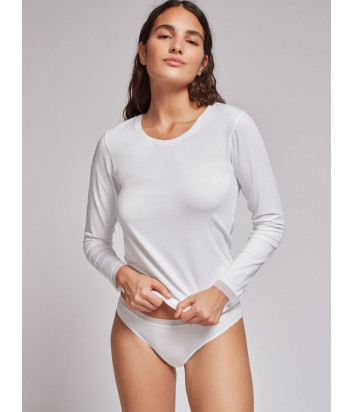 Трусики-слипы GISELA Undies 10207 средней посадки белые