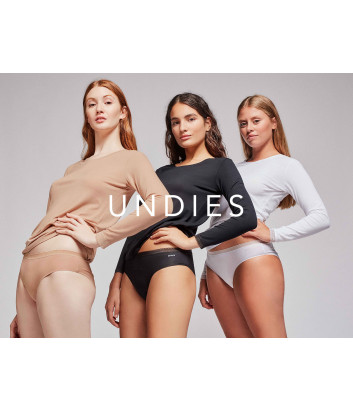 Трусики-слипы GISELA Undies 10208 средней посадки белые