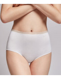 Высокие трусики-слипы GISELA Undies 10209 белые