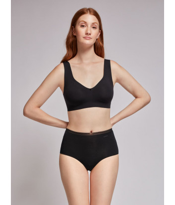Высокие трусики-слипы GISELA Undies 10209 черные