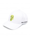 Бейсболка KARL LAGERFELD Ikonik 805622 511123 белая