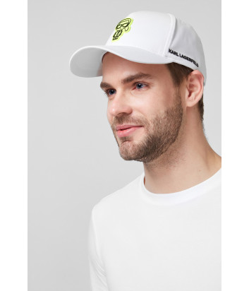 Бейсболка KARL LAGERFELD Ikonik 805622 511123 белая