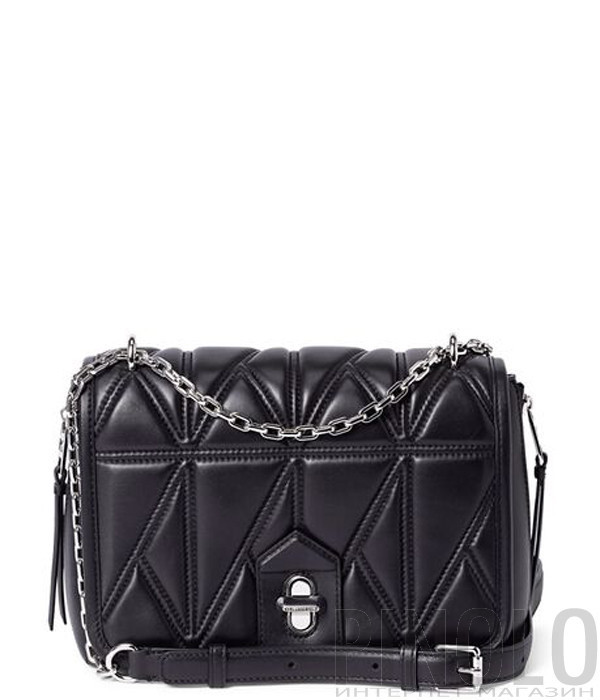 Сумка на цепочке KARL LAGERFELD K/Studio 206W3048 в стеганной коже черная