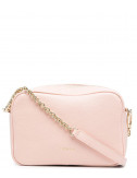 Кожаная сумка FURLA Real Mini WB00243 на цепочке нежно-розовая