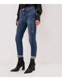 Джинсы ERMANNO ERMANNO SCERVINO 47T JL18 JNE синие с вышивкой