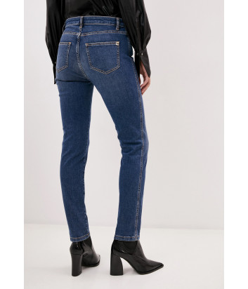 Джинсы ERMANNO ERMANNO SCERVINO 47T JL18 JNE синие с вышивкой