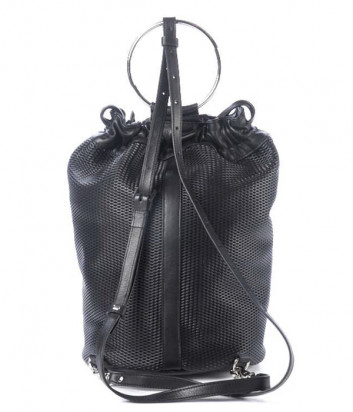 Сумка-рюкзак VIC MATIE Tecla 1Z0587T в перфорированной коже черная