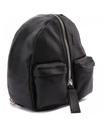 Кожаный рюкзак VIC MATIE Aiko 1Z0566T с внешними карманами черный
