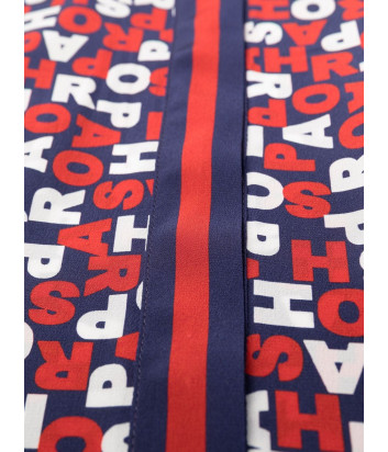 Шелковое платье-рубашка P.A.R.O.S.H. SLOGOG D723493 яркий принт