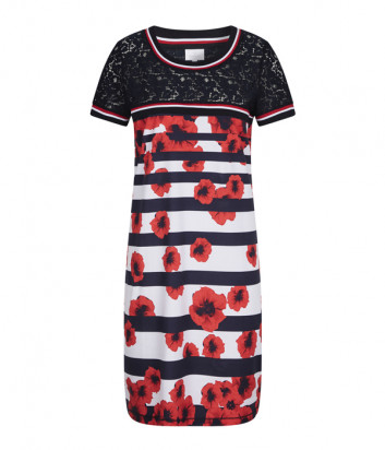 Платье SPORTALM 9515527920 принт красные маки