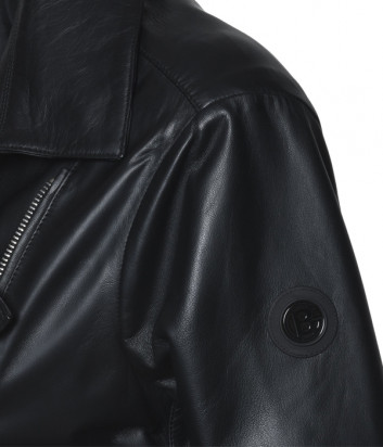 Кожаная куртка-косуха BALDININI 180645 черная