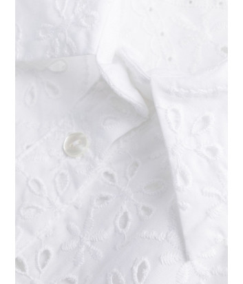 Ажурное платье P.A.R.O.S.H. Curcuma D724184 белое