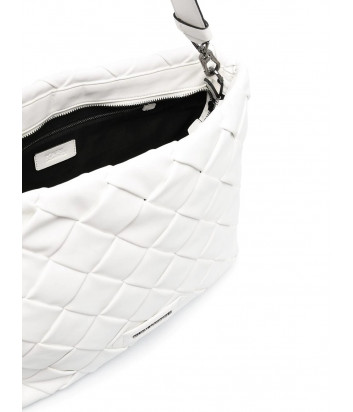 Сумка KARL LAGERFELD K/Kushion 211W3015 плетенный дизайн белая