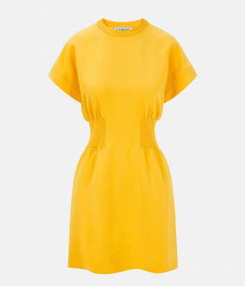 Платье ICEBERG I2P0H1515A74 с брендированной резинкой на талии желтое