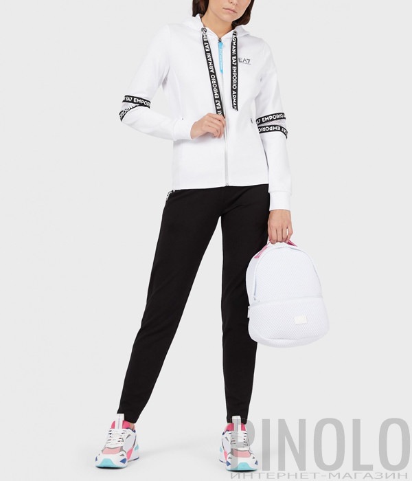 Спортивный костюм EA7 EMPORIO ARMANI 3KTV69 TJU6Z черно-белый