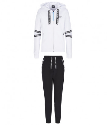 Спортивный костюм EA7 EMPORIO ARMANI 3KTV69 TJU6Z черно-белый