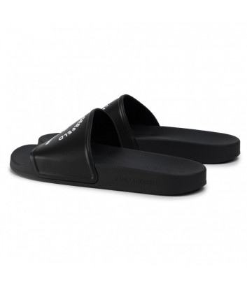 Мужские шлепанцы KARL LAGERFELD KL70008 черные