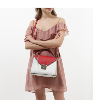 Комбинированная сумка SARA BURGLAR 250 бело-красная