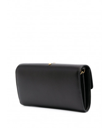 Кожаная сумка-кошелек PINKO Love Wallet Simply 1P221Y на цепочке черная