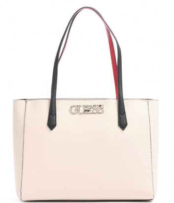 Женская сумка GUESS Uptown Chic Elite Tote HWVG7301250 кремовая