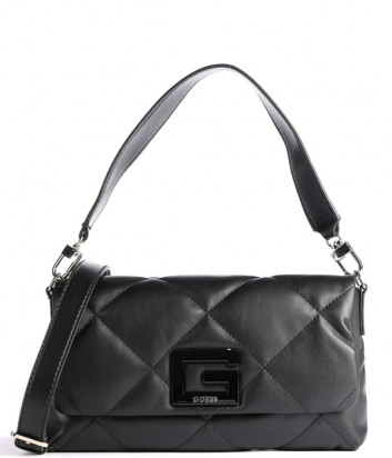 Женская сумка GUESS Brightside HWQB7580190 стеганная черная