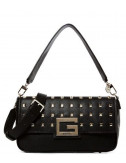 Женская сумка GUESS Brightside HWVS7580190 черная с декором