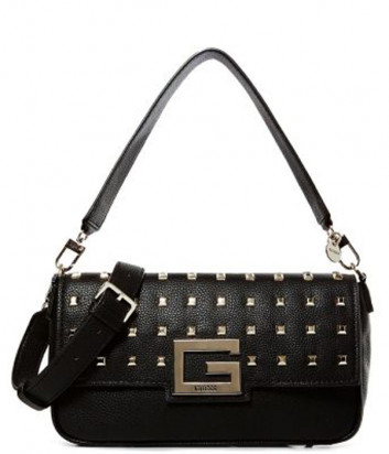 Женская сумка GUESS Brightside HWVS7580190 черная с декором