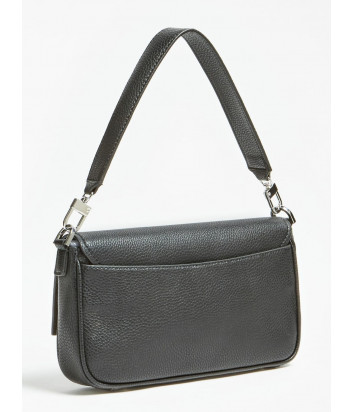 Женская сумка GUESS Brightside HWVY7580190 черная с серебристой фурнитурой